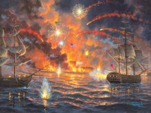 Rockets Red Glare Boat Jigsaw Puzzle By SunsOut