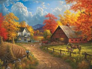 Country Blessings Horse Jigsaw Puzzle By SunsOut