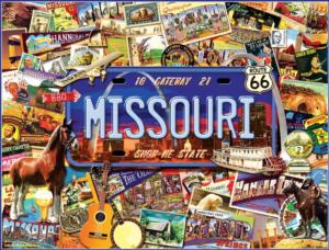 Missouri: The "Show Me" State Americana & Folk Art Jigsaw Puzzle By SunsOut