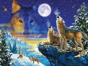 Howling Wolves Wolf Jigsaw Puzzle By SunsOut