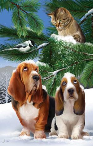 Watch Out Christmas Jigsaw Puzzle By SunsOut