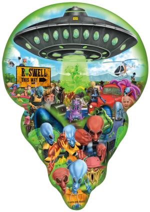Roswell This Way Space Jigsaw Puzzle By SunsOut