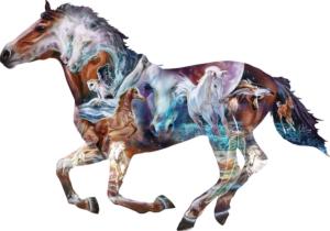 The Mystery of the Horse Horse Jigsaw Puzzle By SunsOut