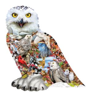 Snowy Owl Birds Jigsaw Puzzle By SunsOut
