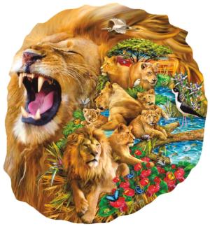 Lion Family Big Cats Jigsaw Puzzle By SunsOut