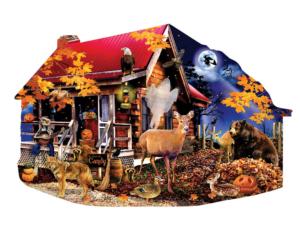 Fireflies at the Cabin Night Jigsaw Puzzle By SunsOut