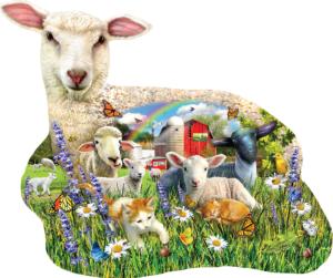 Lamb Shop - Scratch and Dent Farm Animal Jigsaw Puzzle By SunsOut