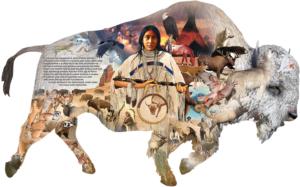 The White Buffalo Wildlife Jigsaw Puzzle By SunsOut