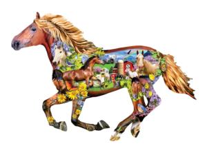 Horse Farm Horse Jigsaw Puzzle By SunsOut