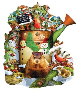 Groundhog Day Flower & Garden Jigsaw Puzzle By SunsOut