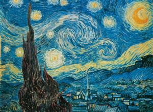 Starry Night Post Impressionism Jigsaw Puzzle By Clementoni