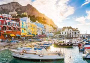 Capri Seascape / Coastal Living Jigsaw Puzzle By Clementoni