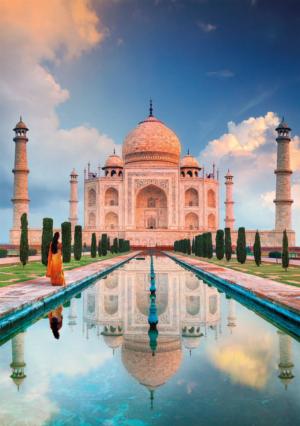 Taj Mahal Monuments / Landmarks Jigsaw Puzzle By Clementoni