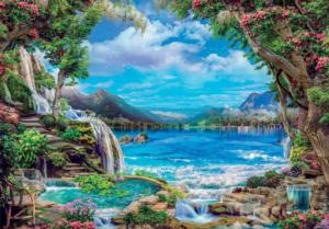 Paradise on Earth Beach & Ocean Jigsaw Puzzle By Clementoni