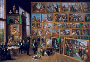 The Archduke Leopold Wilhelm In His Picture Gallery In Brussels Fine Art Jigsaw Puzzle By Clementoni
