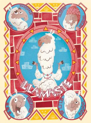 Llama Quotes & Inspirational Jigsaw Puzzle By Clementoni