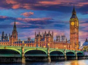 London Parliament London & United Kingdom Jigsaw Puzzle By Clementoni