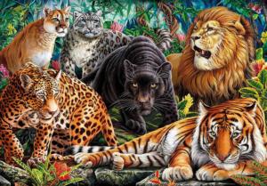 Wild Cats Big Cats Jigsaw Puzzle By Clementoni