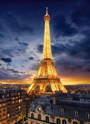 Tour Eiffel Monuments / Landmarks Jigsaw Puzzle By Clementoni