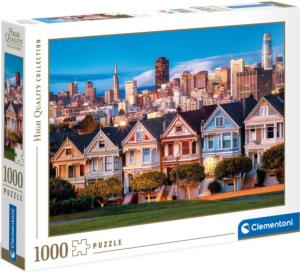 Painted Ladies San Francisco Jigsaw Puzzle By Clementoni