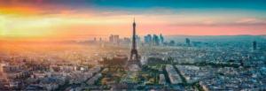 Paris Paris & France Panoramic Puzzle By Clementoni