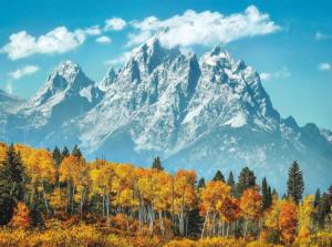 Grand Teton in Fall Landscape Jigsaw Puzzle By Clementoni