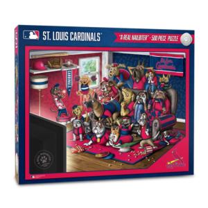 St. Louis Cardinals  - A Real Nailbiter Sports Jigsaw Puzzle By You The Fan