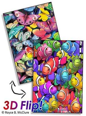 Sky & Sea Fish Lenticular Puzzle By ArtGame