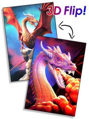 Dragons Dragon Lenticular Puzzle By ArtGame