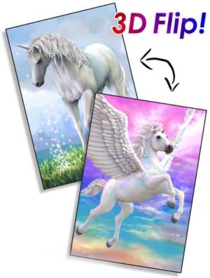 Pegasus and Unicorn Unicorn Lenticular Puzzle By ArtGame