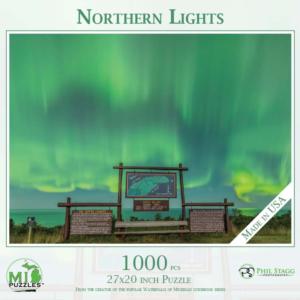 Northern Lights Monochromatic Impossible Puzzle By MI Puzzles