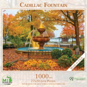 Cadillac Fountain Photography Jigsaw Puzzle By MI Puzzles