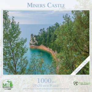 Miners Castle Lakes & Rivers Jigsaw Puzzle By MI Puzzles