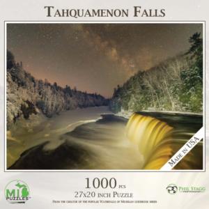 Tahquamenon Falls Waterfall Jigsaw Puzzle By MI Puzzles