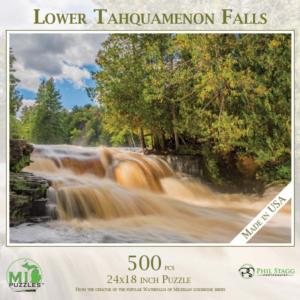 Lower Tahquamenon Falls Waterfall Jigsaw Puzzle By MI Puzzles