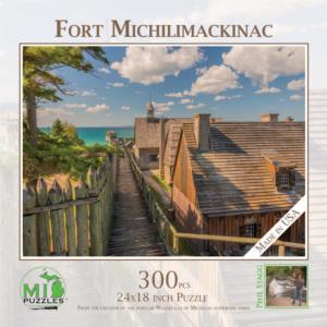 Fort Michilimackinac United States Jigsaw Puzzle By MI Puzzles