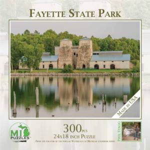 Fayette State Park Lakes & Rivers Large Piece By MI Puzzles