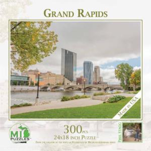 Grand Rapids Lakes & Rivers Large Piece By MI Puzzles