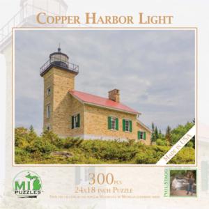 Copper Harbor Light Photography Large Piece By MI Puzzles