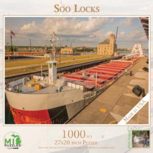 Soo Locks Photography Jigsaw Puzzle By MI Puzzles