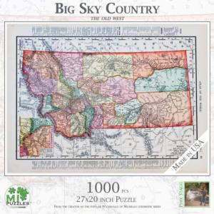 Big Sky Country United States Jigsaw Puzzle By MI Puzzles