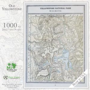 Old Yellowstone National Parks Jigsaw Puzzle By MI Puzzles