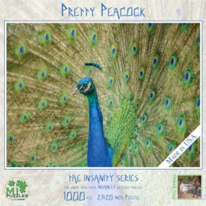 Pretty Peacock Photography Impossible Puzzle By MI Puzzles