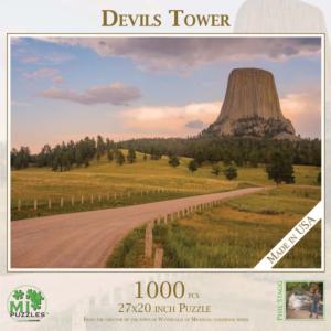 Devils Tower Photography Jigsaw Puzzle By MI Puzzles