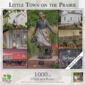 Little Town on the Prairie Collage Jigsaw Puzzle By MI Puzzles