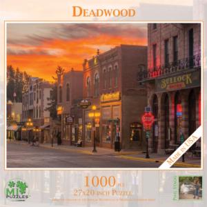Deadwood Sunrise & Sunset Jigsaw Puzzle By MI Puzzles