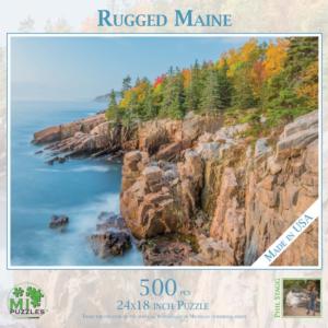 Rugged Maine Photography Jigsaw Puzzle By MI Puzzles