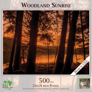 Woodland Sunrise Sunrise & Sunset Jigsaw Puzzle By MI Puzzles