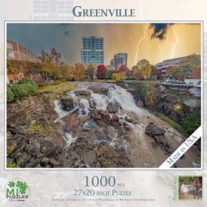 Greenville Waterfall Jigsaw Puzzle By MI Puzzles