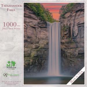 Taughannock Falls Waterfall Jigsaw Puzzle By MI Puzzles